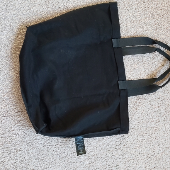 NWT Karl Lagerfeld Tote Bag Karl Lagerfeld Motif on Front AND Back! Tote Bag - Picture 7 of 16
